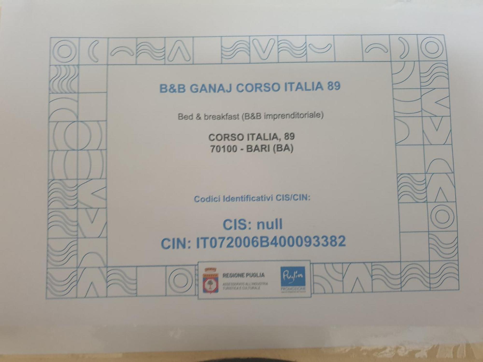 B&B Ganaj La Terrazza Di Ganaj Bari Exterior photo
